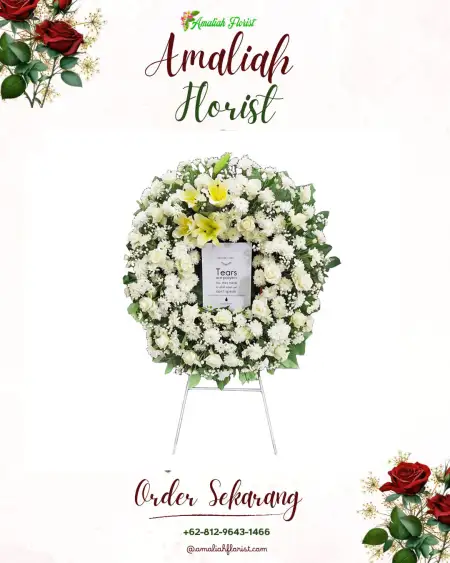 Krans Bunga Duka Ketanon